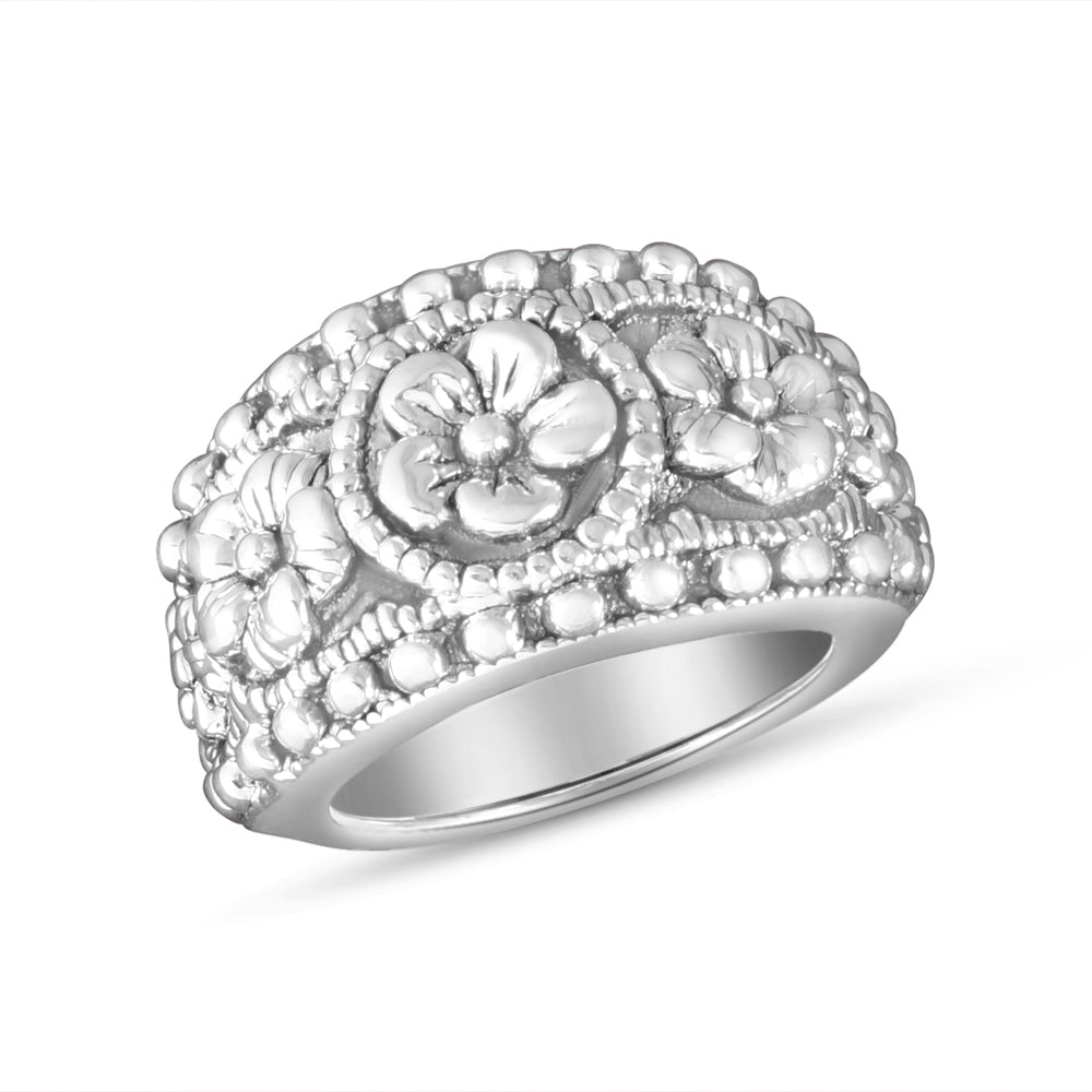 Mridula 925 Sterling Silver Ring (Available in various sizes)