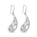 Load image into Gallery viewer, Mahogany 925 Sterling Silver Hook Earrings for Women&#39;s
