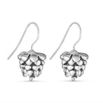 Load image into Gallery viewer, Pine Cone 925 Sterling Silver Hook Earrings for Women&#39;s
