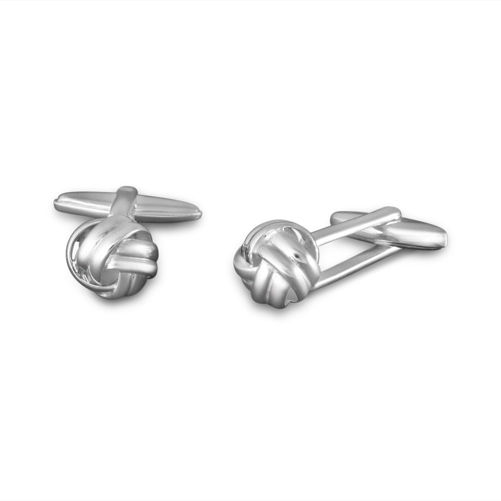 Classic Knots 925 Sterling Silver Cufflink