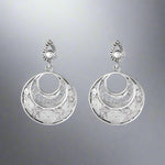 Load image into Gallery viewer, Women&#39;s Silver Push Back Niyati 925 Sterling Silver Danglers
