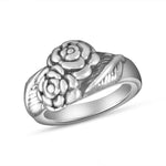 Load image into Gallery viewer, Rose 925 Sterling Silver Ring (Available in various sizes)
