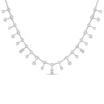 Load image into Gallery viewer, Celestial Diamond 925 Necklace with Adjustable Length
