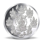 Load image into Gallery viewer, Ashta Lakshmi Yantra 999 Pure Silver Coin 10 gm With BIS Hallmarked
