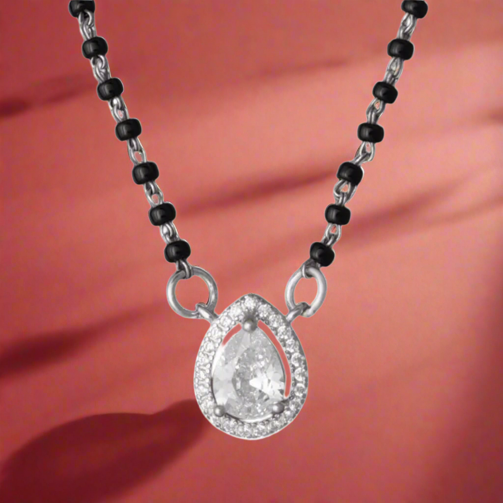 silver Mangalsutra