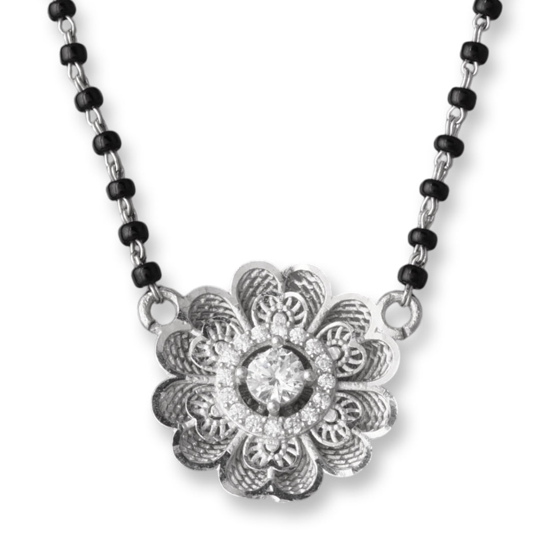 silver Mangalsutra