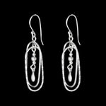 Load image into Gallery viewer, Oval Chimes 925 Sterling Silver Dangling Hook Earrings for Women
