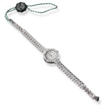 Load image into Gallery viewer, Women&#39;s 925 Sterling Silver Watch with Bracelet Belt - Octagon Dial
