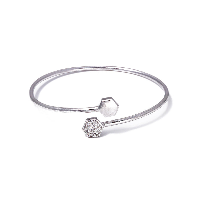 Morendale 925 Silver Bangle TBR-807