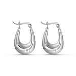 Load image into Gallery viewer, Samriddhi 925 Sterling Silver Hoop Earrings
