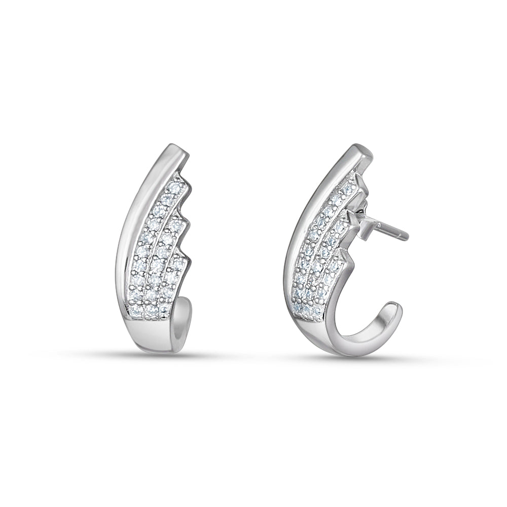 Zoom Bali 925 Silver Earrings
