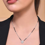 Load image into Gallery viewer, Mohini Mangalsutra in 925 Sterling Silver 17 inches +1 inch adjustable
