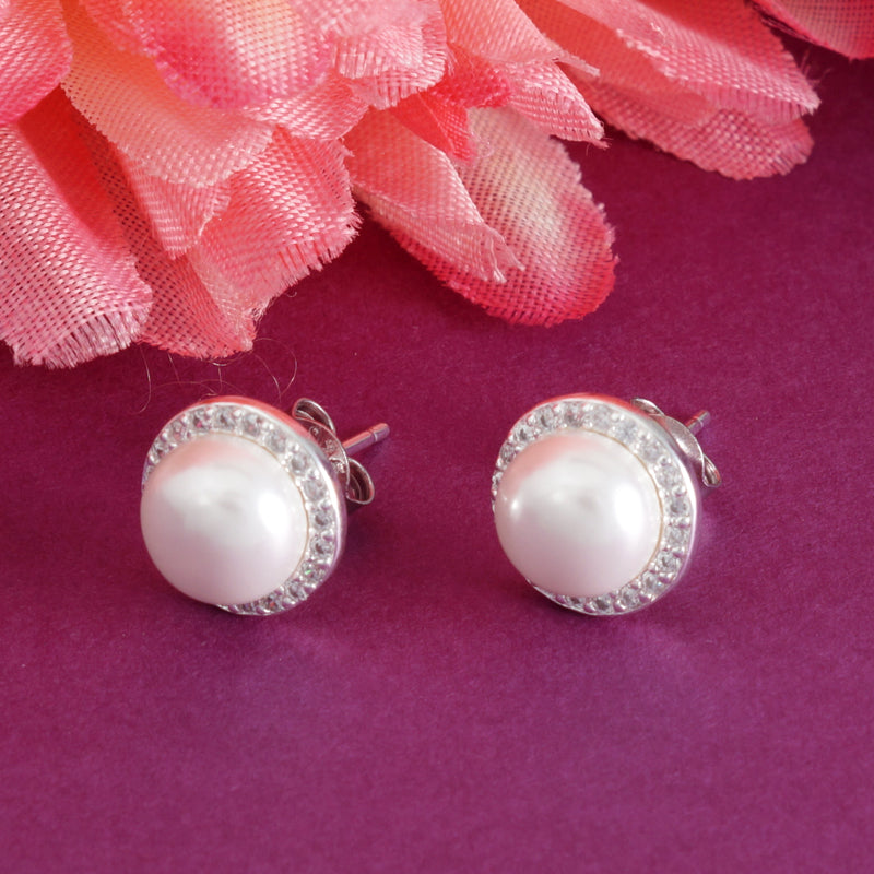 Pearl Glory 925 Sterling Silver Earrings