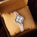 Load image into Gallery viewer, Women&#39;s 925 Sterling Silver Watch with Pink Leather Belt
