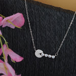 Load image into Gallery viewer, Pacman Inspired 925 Silver Necklace
