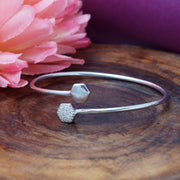 Morendale 925 Silver Bangle TBR-807
