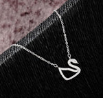 Load image into Gallery viewer, Swan  925 Silver Necklaces with Adjustable Length
