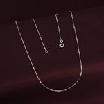 Load image into Gallery viewer, Silver Ball 925 Sterling Silver Chain With Dual Color
