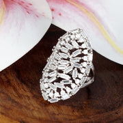 Magnus Marquee 925 Sterling Silver Ring