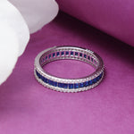 Load image into Gallery viewer, Eternal Full Eternity Color 925 Silver Ring
