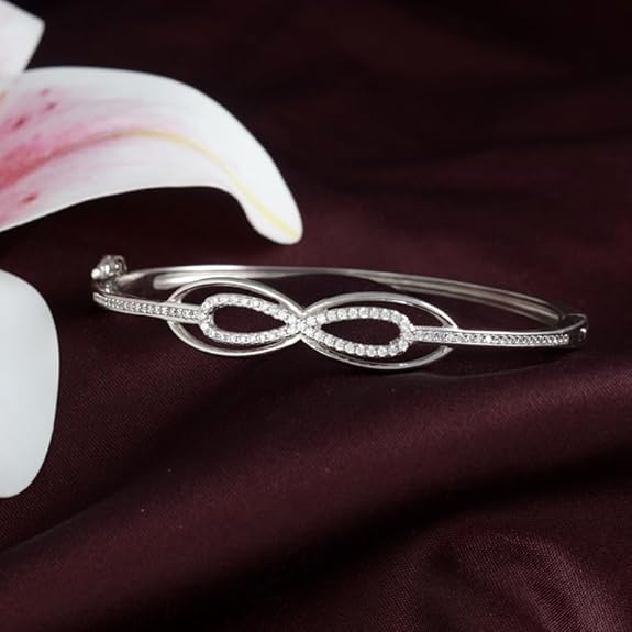 Infinity 925 Sterling Silver Bracelet