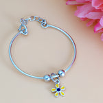 Load image into Gallery viewer, One Pair Bloom Kids 925 Silver Bracelet (Age Group: Newborns to 3 years)
