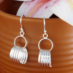 Load image into Gallery viewer, Handmade Chimes 925 Sterling Silver Dangling Hook Earrings for Women
