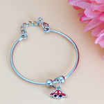 Load image into Gallery viewer, One Pair Bloom Kids 925 Silver Bracelet (Age Group Newborns to 3 years)
