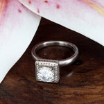 Load image into Gallery viewer, Uno 925 Sterling Silver Solitaire Ring
