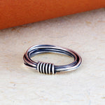 Load image into Gallery viewer, Barbed Wire 925 Sterling Silver Ring (Available in various sizes)
