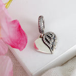 Load image into Gallery viewer, Wings of Love  925 Silver Pendant /Charm
