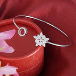 Load image into Gallery viewer, Nakshatram Flexible 925 SIlver Bracelet
