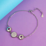 Load image into Gallery viewer, Celestial Chakra 925 Sterling Silver Bracelet With Adjustable Length
