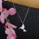 Load image into Gallery viewer, The Hummingbird 925 Silver Necklace
