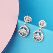 Flower Blossom 925 Silver Earrings