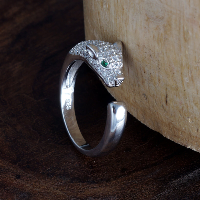 Panthera Dazzle 925 Sterling Silver Ring