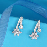 Load image into Gallery viewer, Swati Flower 925 Silver Earrings
