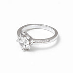 Load image into Gallery viewer, Pratishtha Solitaire 925 Silver Ring
