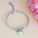 Load image into Gallery viewer, One Pair Bloom Kids 925 Silver Bracelet (Age group: Newborn to 3 years)
