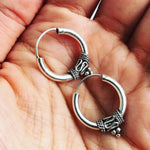 Load image into Gallery viewer, 925 Sterling Silver Tribe Oxidized Bali
