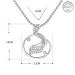 Load image into Gallery viewer, Yuva Luxe 925 Silver Pendant with Chain
