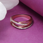 Load image into Gallery viewer, Multi Layered Eternity 925 Silver Ring
