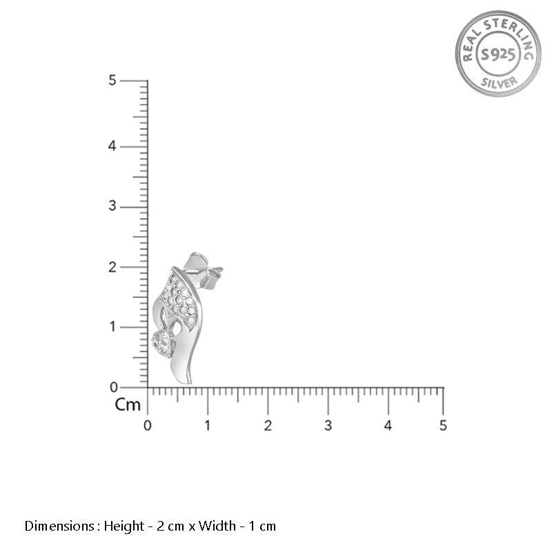 Prathibha 925 Sterling Silver Earrings