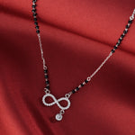 Load image into Gallery viewer, Eternity Mangalsutra in 925 Sterling Silver 17 inches +1 inch adjustable
