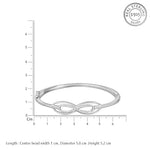 Load image into Gallery viewer, Infinity 925 Sterling Silver Bracelet
