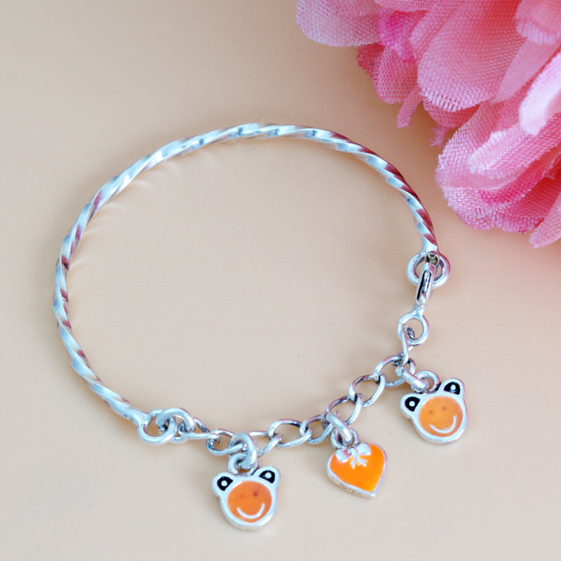 One Pair Bloom Kids 925 Silver Bracelet (Age group: Newborn to 3 years)