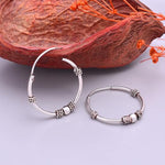 Load image into Gallery viewer, 925 Sterling Silver Ball Oxidized Bali
