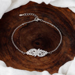 Load image into Gallery viewer, Aura 925 Sterling Silver Bracelet with Adjustable Length
