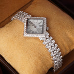 Load image into Gallery viewer, Women&#39;s 925 Sterling Silver Watch with Bracelet Belt
