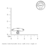 Load image into Gallery viewer, Splendor 925 Sterling Silver Solitaire Ring

